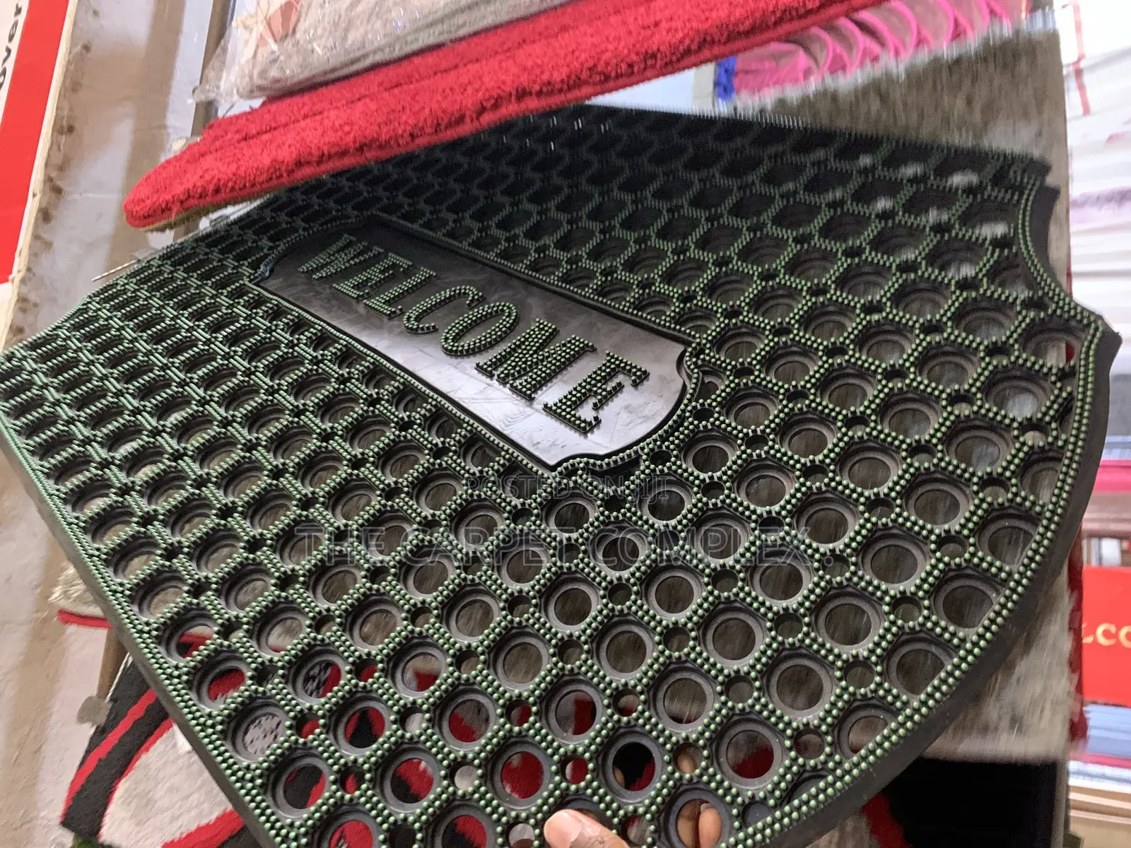Hard Rubber Doormat Each Piece