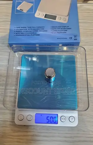 Led Double Display Weighing Scale 3000g Weigh Digital Weighing Scale