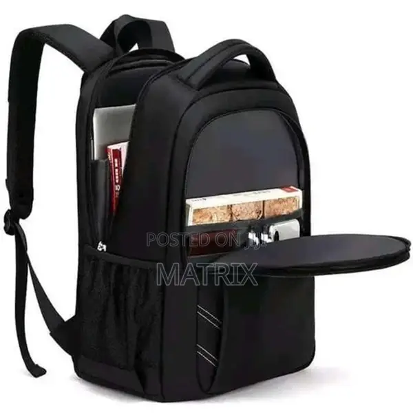 Office Backpack Black in Colour It's Strong Durable