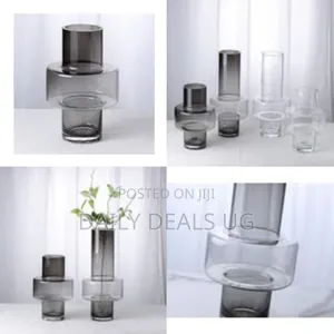 Modern Nordic Minimalist Ashtray Transparent Glass Vase Decoration