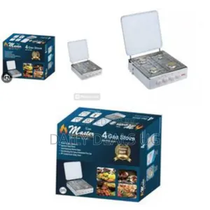 Electro Master 4 Burner Stainless Steel Table Top Gas Stove Manual