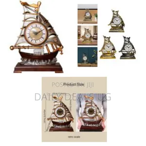 Desk Clock for Mantle Decor, Vintage Creative Personality