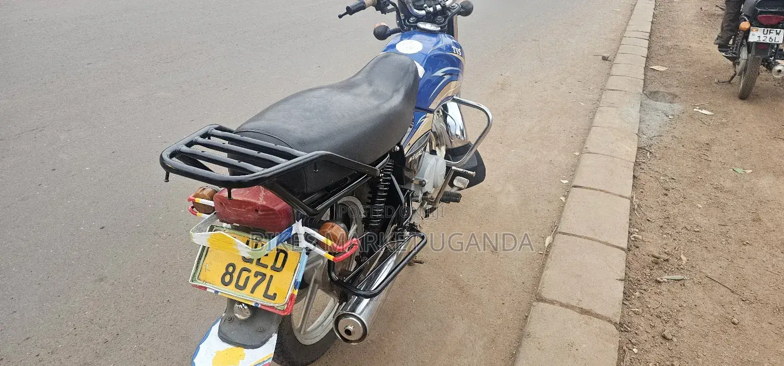 TVS XL 100 2017 Blue