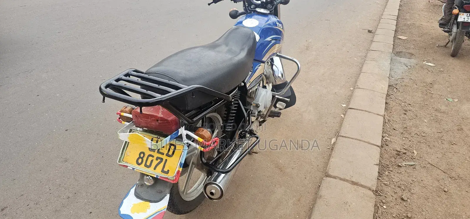 TVS XL 100 2017 Blue