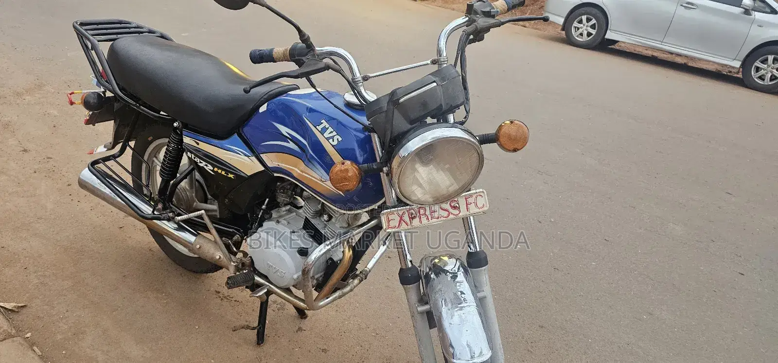 TVS XL 100 2017 Blue