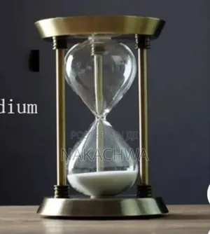 Hour Glasses Gold Stand Timer Medium