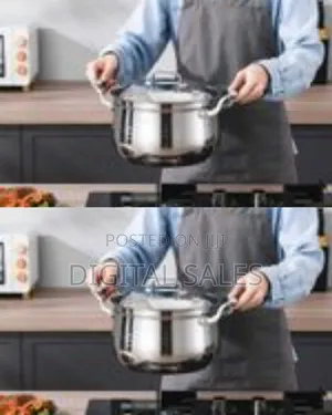6 Piece 18,20 22cm Stainless Steel
