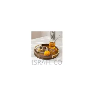 Serving Coffee Tea Bamboo Serving Tray