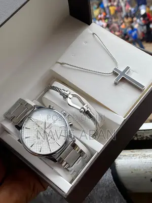 Tissot Watch Plus Bangle Plus Necklace