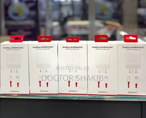 Vrand New Oneplus Supervooc 100w Power Adapter + Cable