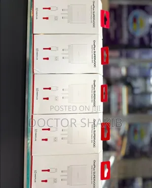 Vrand New Oneplus Supervooc 100w Power Adapter + Cable