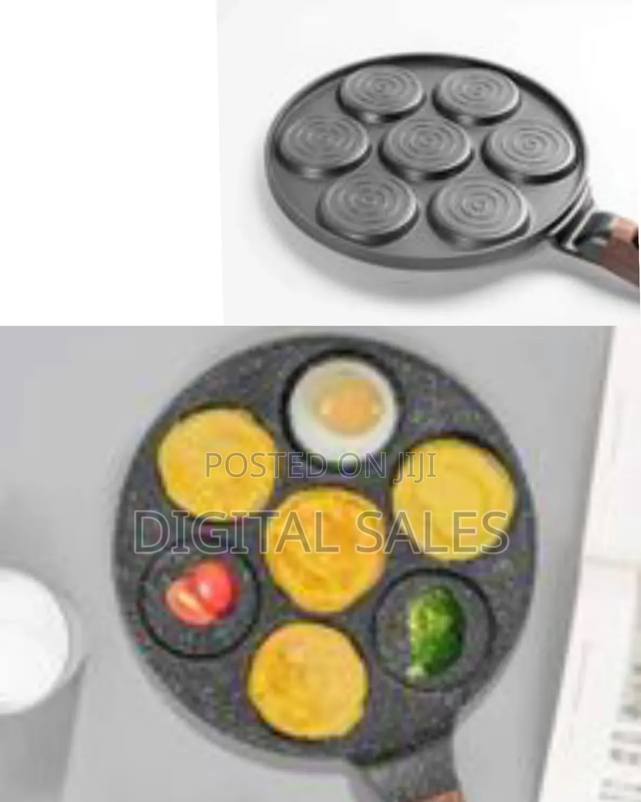 Non Stick Round Smiling Face Baking Pan-