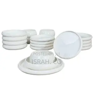 24-Piece Porcelain Serviesset Dinnerware Set,