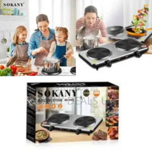 Sokany Portable Single Cooktop Induction Cooker Stove 2 Burner