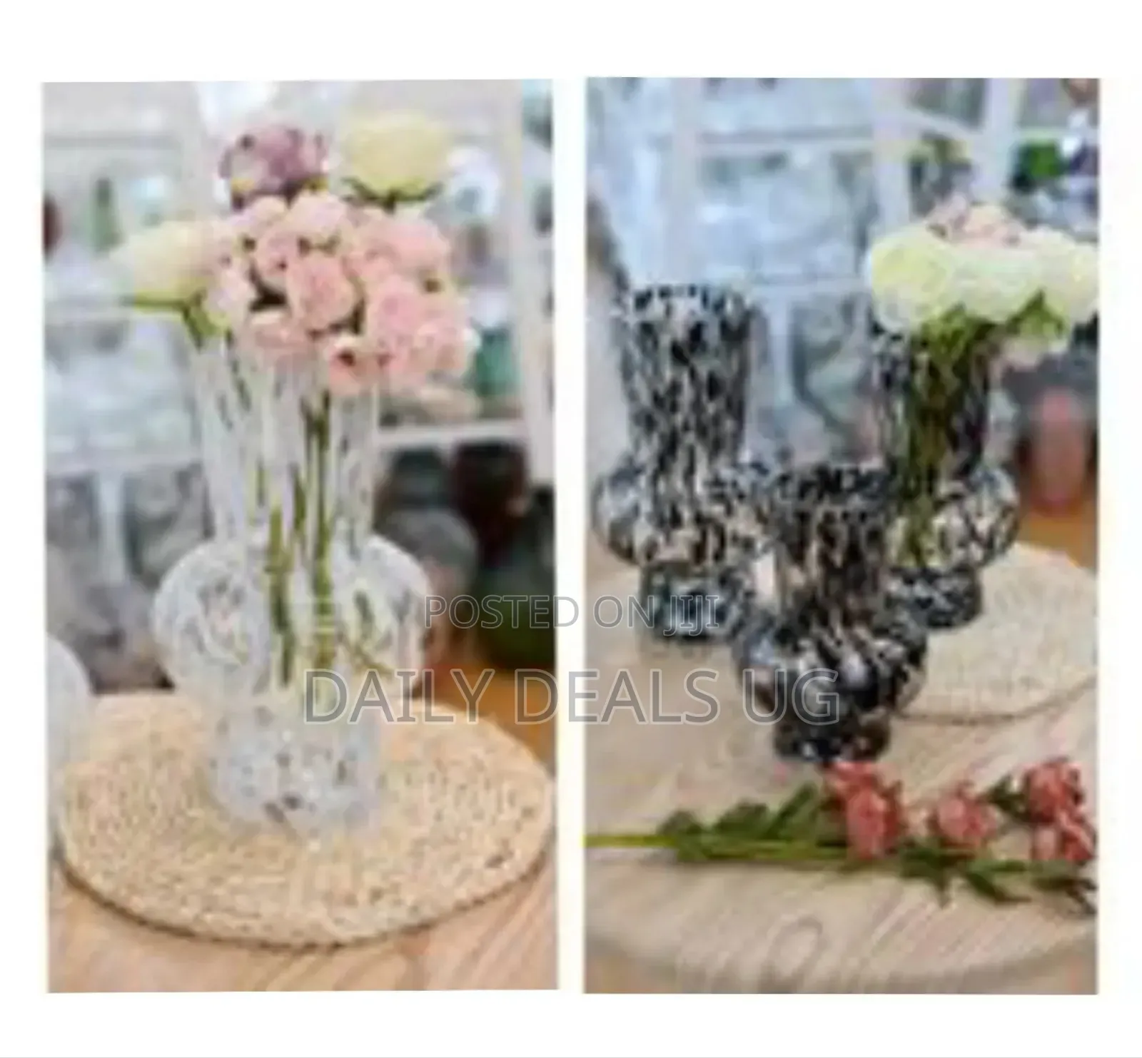 Speckled Belly Compact Tabletop Vase Hydroponics Flower Pot