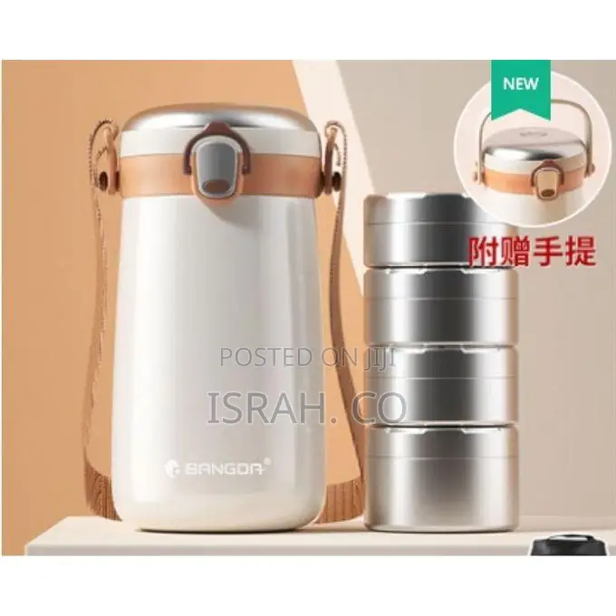 Portable 2900ml 4 Layers Lunch Box Food Storage Containers