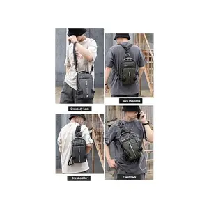 Cross-Border Exclusively for New Men's Multi-Functional Chest Bag