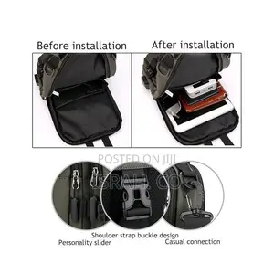 Cross-Border Exclusively for New Men's Multi-Functional Chest Bag