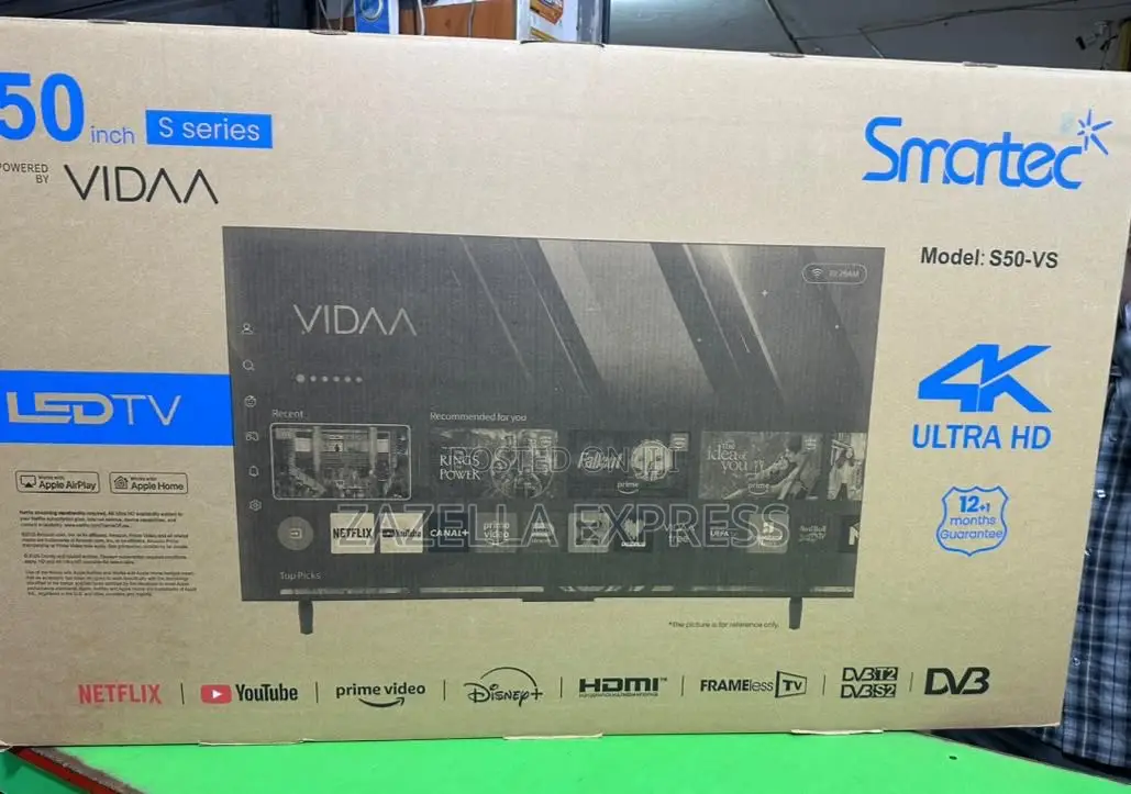 Smartec 50” Vida Smart Televison