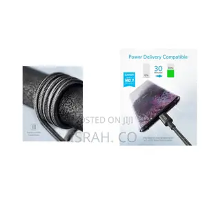 Anker Usb C to Usb C Cable, Type-C 60w, Braided Fast Charging