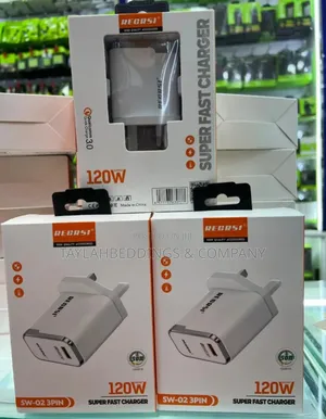 Beast Super Fast 120w Usb C Charger Adapter and Type C Cable