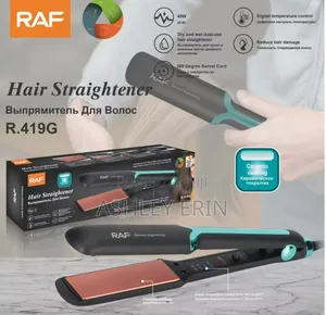 Raf Professional PTC Electric Hair Straightener Iron