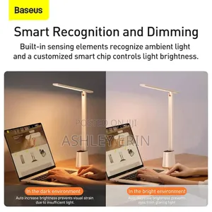 Baseus Led Desk Lamp Auto-Dimming Table Lamp