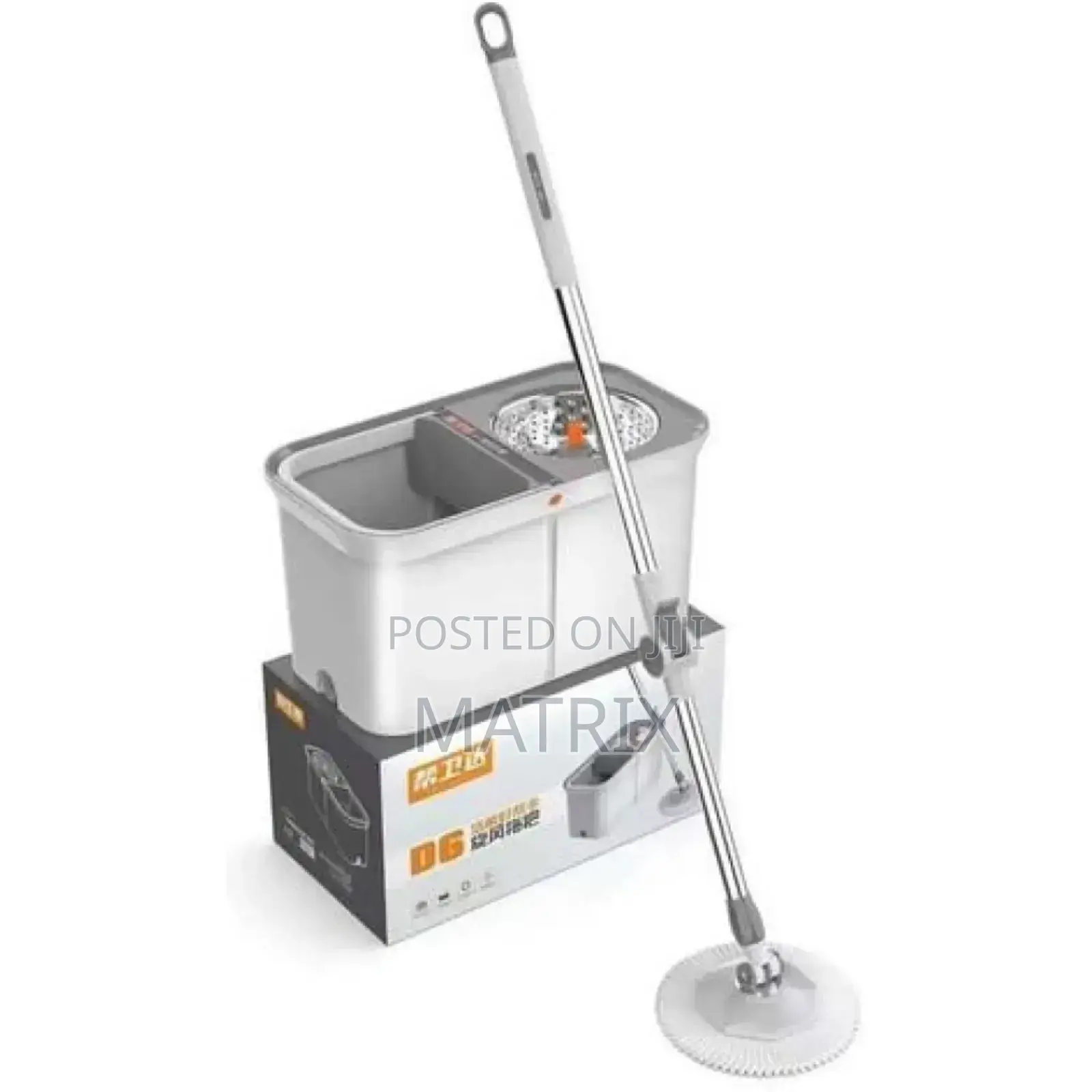 Microfiber Spin Mop Bucket Set for Floor Cleaning
