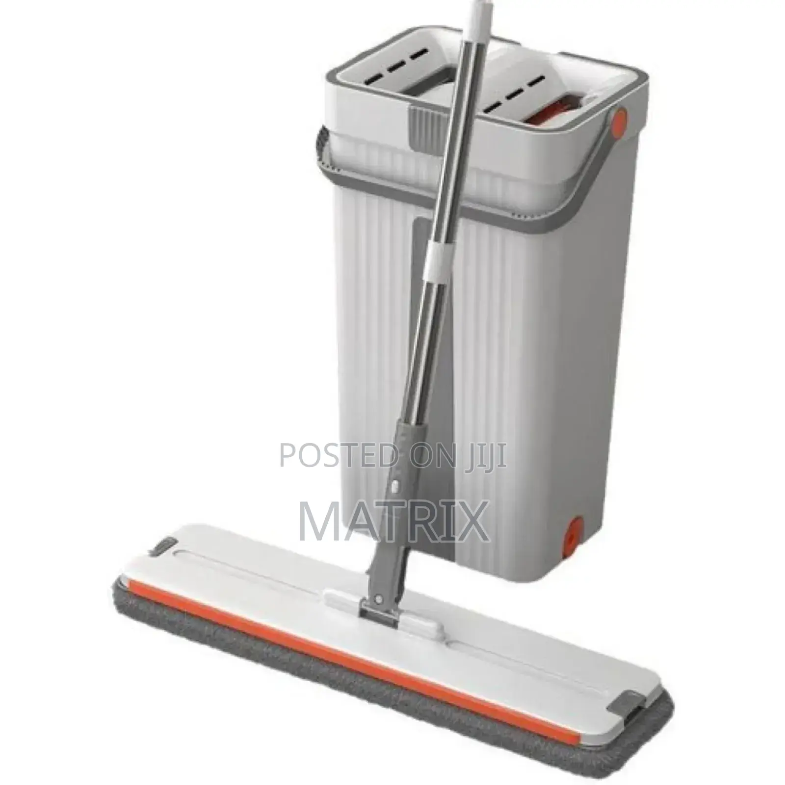 Hands-Free Microfiber Flat Mop With Bucket Floor Mop Pressure Free