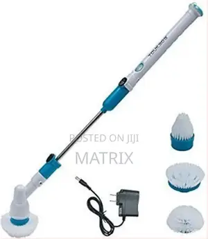 Hurricane Spray Spin Tile Scrubber Floor Mop Cleaner Brush