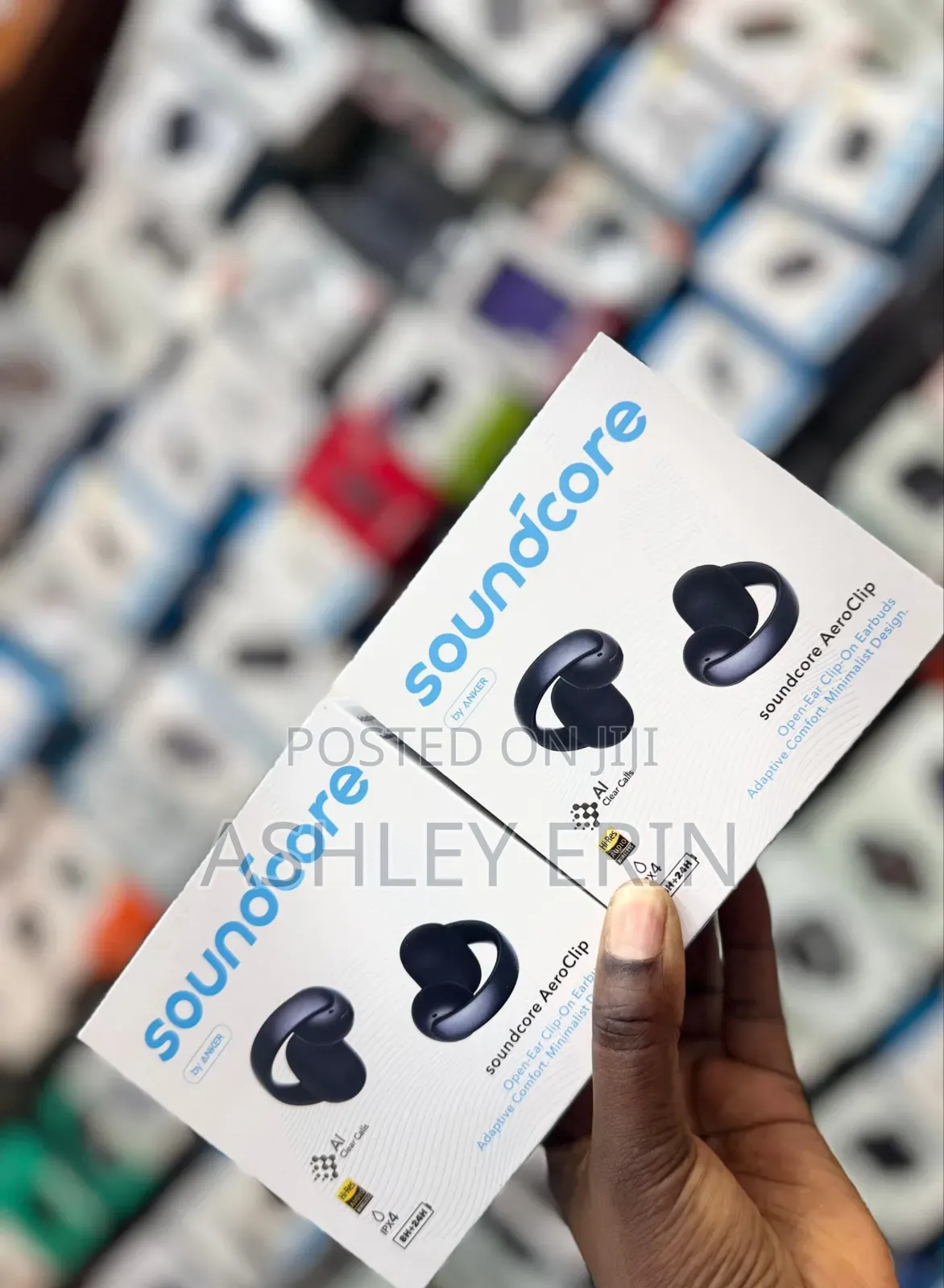 Soundcore Aeroclip Open Ear Clip on Earbuds