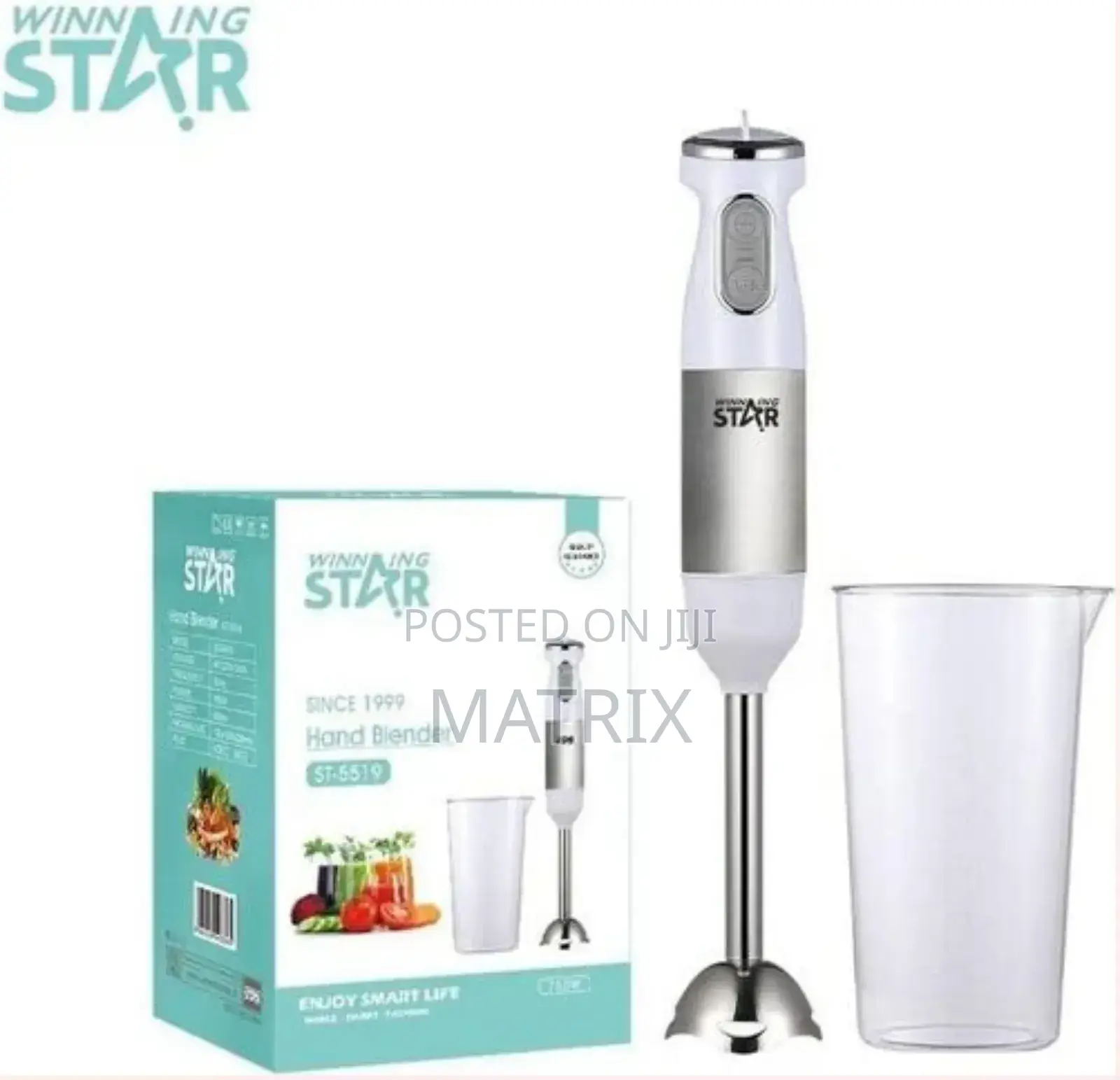 Winningstar Manual Electric Mixer Egg Shaker Hand Blender Meat Grinder