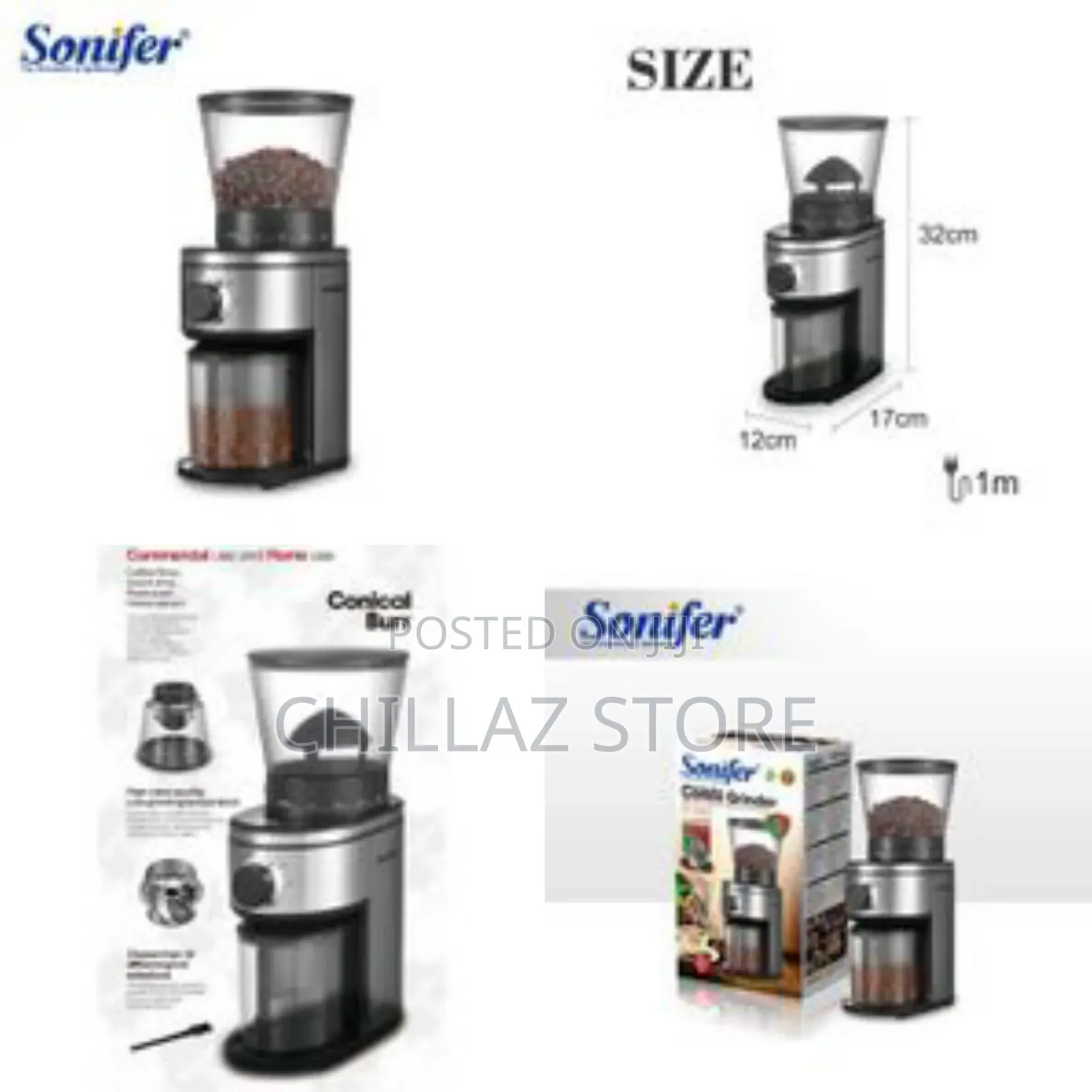 Sonifer Conical Coffee Grinder.