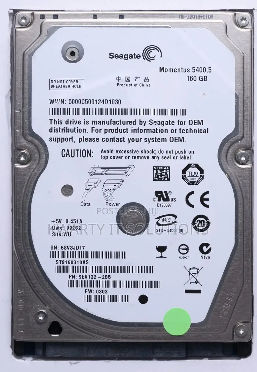 160gb Harddisk