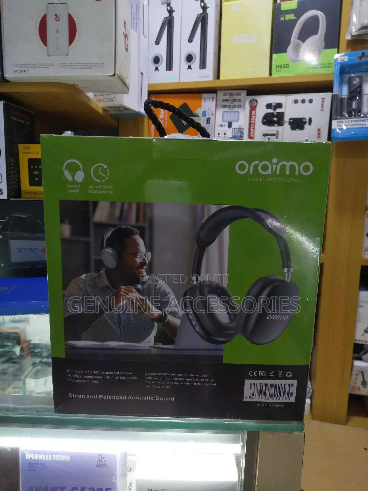 Oraimo Pure Bass Wireless Headsets