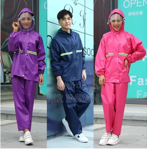 Adults Women Men's Waterproof Rain Suit Jackets