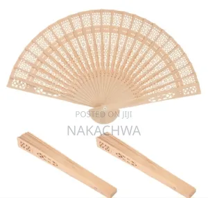 40 Pieces Of Wooden Hand Fan