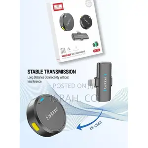 Earldom Mc15c Button Wireless Microphone Lavalier
