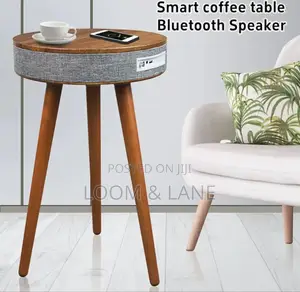 Smart Bluetooth Speaker Portable Coffee Table With Wireless Charging