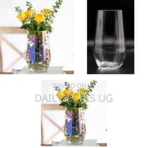 Flower Glass Vase for Decor Home Handmade Modern Large Flower Vases