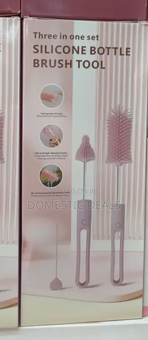 3in1 Silicone Bottle Brush Tool