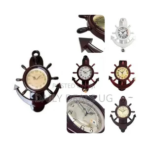 Home Metal Wall Decor, Wall Clock for Living Room Deco