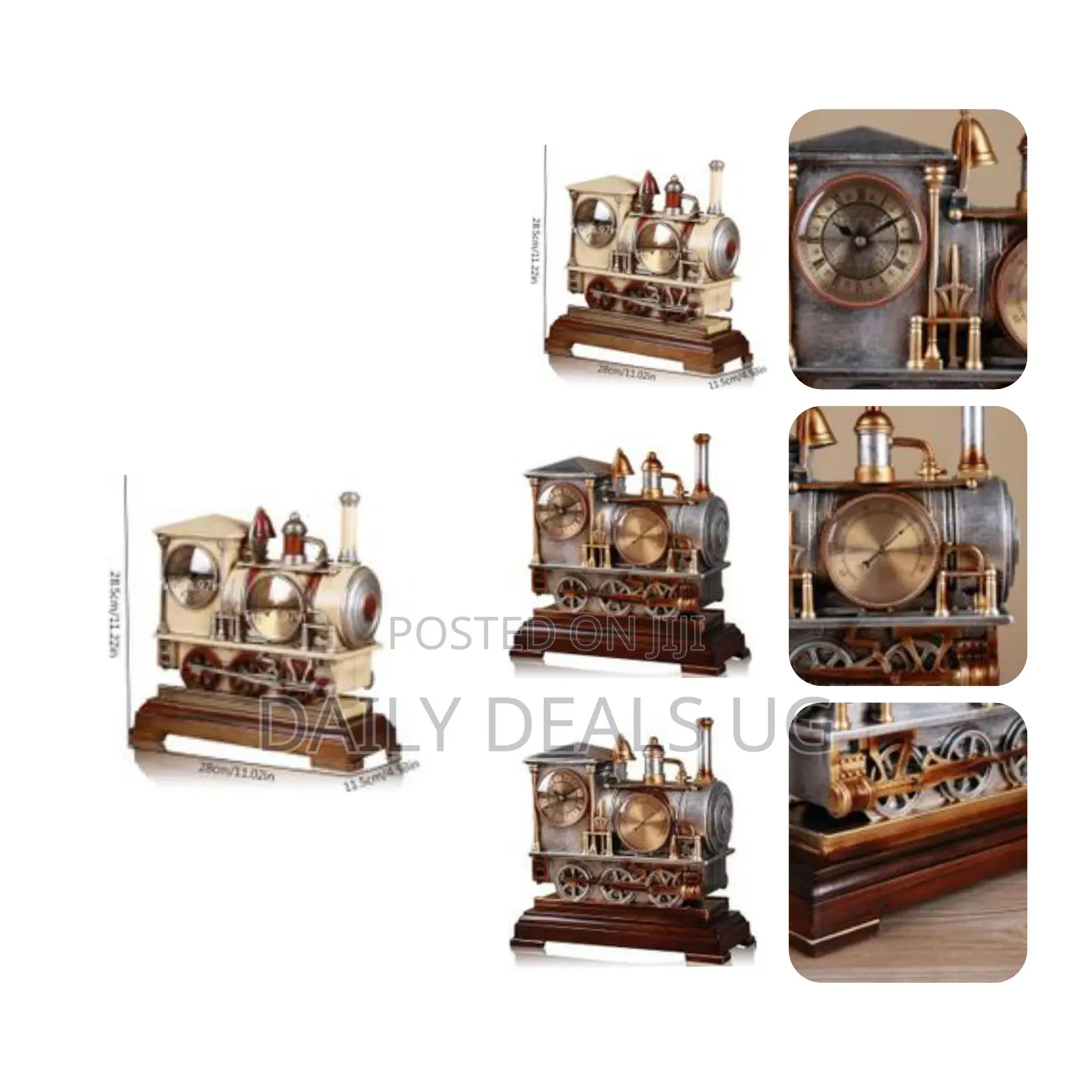 Floor Clocks Table Clock European Style Pendulum Clock Locomotive