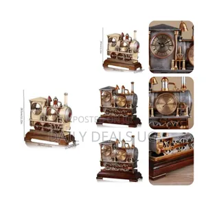 Floor Clocks Table Clock European Style Pendulum Clock Locomotive