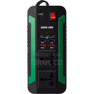 Green Lion Spark 300w Power Inverter, Car Charger Type-C,