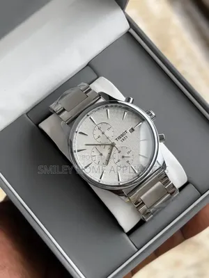 Tissot Men's Analog Wrist Time With Metallic Straps