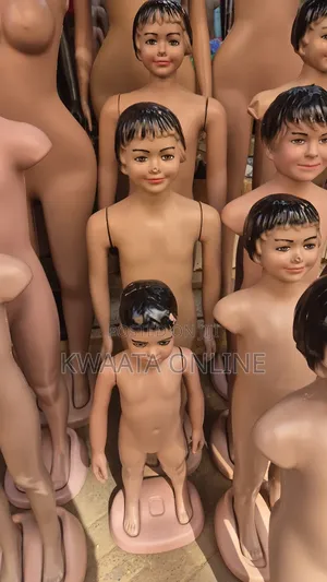 Kids Straight Full Body Mannequin Dummy (Skin Colour, 3.5 Ft) 1 Piece