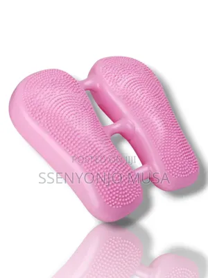 2-in-1 Portable Inflatable Stepper | Mini Balance Fitness Stepper.