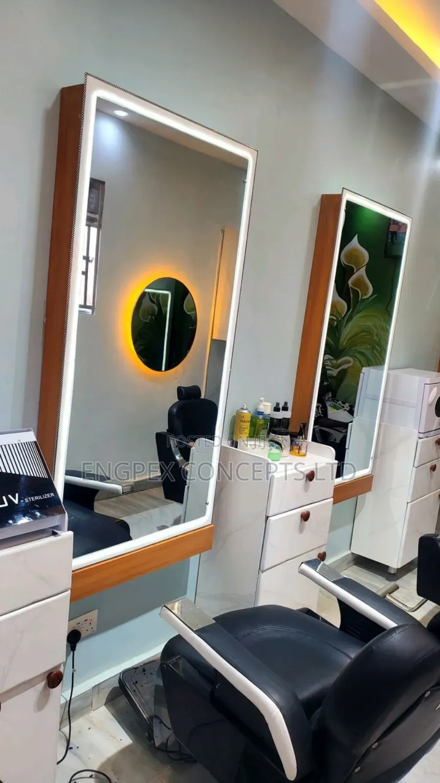 Modern Salon Interior Design