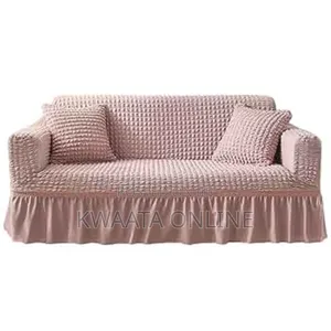 1 Piece-Triple Seater, Fabric Stretch Sofa Cover Non-Slip (140x280cm)